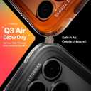 TORRAS Ostand Q3 Air for iPhone 17 Pro Max Case with 360 Magnetic Stand, Fit for MagSafe, Mil-Grade Drop Tested, Camera Control Button, Shockproof Phone Case for iPhone 17 Pro Max 6.9", Shadow Black