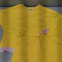 APWEQATA Gilrs Lounge Sets Drop Sleeve Tops and Shorts Outfits Cute Kids Color Block Ruffle Tracksuit For Home(Yellow,140)