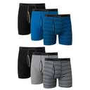 Hanes Men's Boxer Briefs, Cool Dri Moisture-Wicking Underwear, Cotton No-Ride-up for Men, Multi-Packs