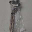 KINGGEAR F1 Walking Stick, Walking Cane for Women & Men, Self Standing Walkers for Seniors with Wrist Strap, Lightweight & Sturdy Offset EVA Handle and Large Quad Base (Bronze)