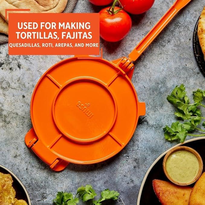 INFUSE Tortilla Press Orange