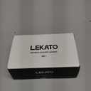 LEKATO MS-1 Wireless in Ear Monitor System, 2.4GHz Stereo in-Ear Monitoring with Transmitter Receiver Clip On, One to Many, Auto-Pairing,Wireless IEM for Band Rehearsal,Studio, Church,Small Gigs (Black)