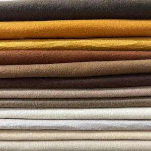 12pcs 8"x35" 1.4mm Thick Soft Felt Fabric Sheet 12 Colors Felt Pack for DIY Craft Sewing Squares Nonwoven Patchwork (Brown)
