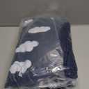 Pack and Play Mattress Protector Sheets Fitted Waterproof Pack and Play Mattress Pad Cover, Compatible with Graco Pack n Play & Dream On Me & Pamo Babe, Playpen/Playard Sheet, Navy Cloud, 39" x 27"