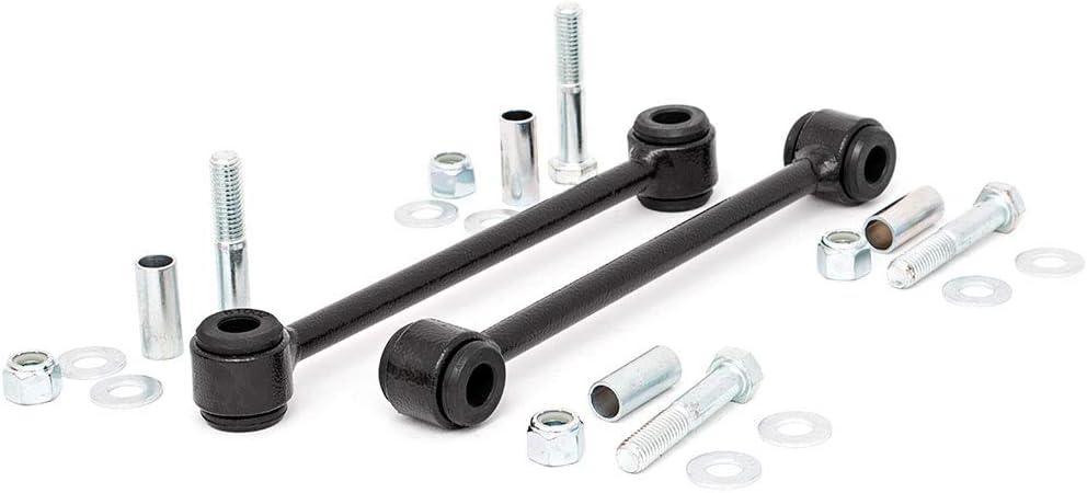 Rough Country Rear Sway Bar Links for 2007-2018 Jeep Wrangler JK | 2.5-4" - 1134