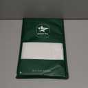 OTOSTAR Christmas Tree and Elk Soft Plush Faux Fur Jacquard Xmas Table Runner, Seasonal Holiday Dining Table Decoration for Home Party Decor 13x36 Inch (Cream Beige)