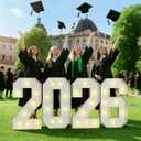 Marquee Numbers 2026 Graduation Decorations: Large Light Up Number Sign 26 3ft GRAD Decor New Years Eve Party Supplies Senior Decor Class of 2026 Balloon Birthday Backdrop High School College