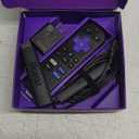 Roku Streaming Stick 4K - HDR & Dolby Vision Roku Streaming Device for TV with Voice Remote & Long-Range Wi-Fi - Free & Live TV