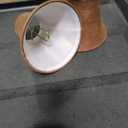 Aspen Creative 30078-2A, Bell Clip-On Chandelier Lamp Shade, Brown, 3" Top x 6" Bottom x 5" Slant Height, Set of 2