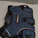 rabbitgoo Escape Proof Dog Harness Medium, Soft Padded Full Body Pet Harness, Reflective Adjustable No Pull Vest with Lift Handle and Leash Clip for Walking Hiking Training, Dark Green, M (Medium (Pack of 1)