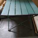 Portable Camping Table,Folding Side Table Aluminum Top for Outdoor Cooking, Hiking, Travel, Picnic