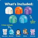 Learning Resources Sort & Seek Polar Animals - 15 Pieces, Age 18+ Months Toddler Learning Activities, Educational Toys, Educational Toy Set Color, Teaching Toys