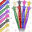 Tenceur Star Ballpoint Pens Bulk Motivational Quote Pens Teacher Appreciation Gifts Graduation Gift for Teacher Home Office School Supplies Party Favor(Bright Color)