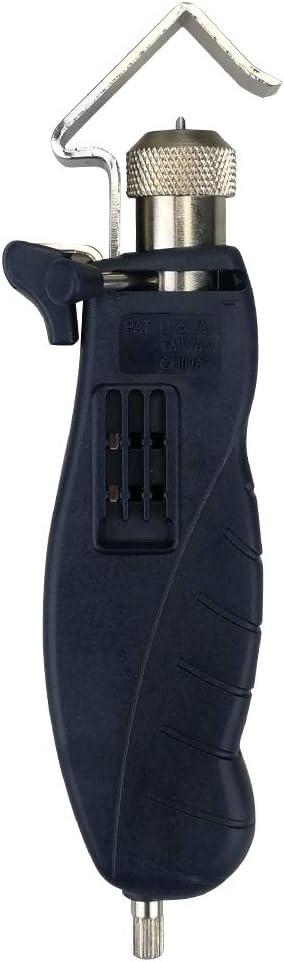 stedi Round Cable Stripper, With Adjustable Cutting Depth, for Fast and Precise Jacket Removal Cable Stripper, Round Cable Slitter with Smooth Incision and No Damage to The Core, 0.18-1''