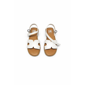 Girls Sandals Kids Open Toe Flat Sandals Ankle Strap Dress Shoes for Toddler Little Big Kid 1