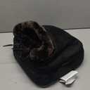 Snailax 2-in-1 Shiatsu Foot and Back Massager with Heat - Kneading Foot Warmer, Electric Feet Massage, Massagers for Back,Leg,Gifts for Women,Men (Black)