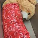 MorisMos 36in Giant Teddy Bear Stuffed Animal, Big Soft Teddy Bear Plush, Cuddly Large Bear Gift for Women, Girls, Boys Birthday, Christmas, Baby Shower