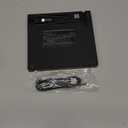 External CD/DVD Drive for Laptop, DVD Player for Laptop, 8 in 1 USB 3.0 Ultra-Slim Portable, CD Burner External Disk Drive Optical Compatible with Desktop Mac,Windows 11/10/8/7 Linux (Black)