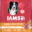 IAMS Dry Dog Food Lamb and Rice Proactive Health Food for Dogs, 15.0 lb (EXP 07/07/27)