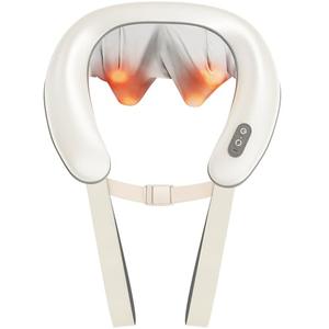 Bear Shiatsu Neck and Back Massager with Heat: Cordless Deep Tissue Neck Shoulder Massager for Pain Relief Portable 4D for Home Office & Car Use - Gifts for Women Men Mom Dad