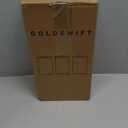 3 Pack White Alabaster Glass Replacement Globe & Shade, 6-1/16" Tall, 1-5/8 inch Fitter, Soft Light Cylinder Glass Lamp Cover for Chandelier Pendant Light Wall Sconce Light Fixtures