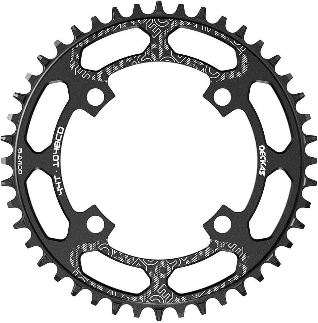 104mm BCD Narrow Wide Tooth Round Bicycle Chainring 40T 42T 44T 46T 48T 50T 52T CNC Machined Alloy Fits 8 to 12 Speed Chains