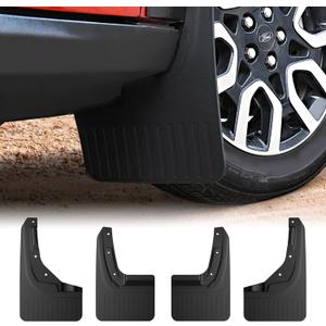 Mabett Mud Flaps for Ford Maverick 2025 2024 2023 2022 Accessories, Flexible Material, All-Weather Fender Front & Rear Mud Guards Splash 4PCSNot Fit Lobo Model