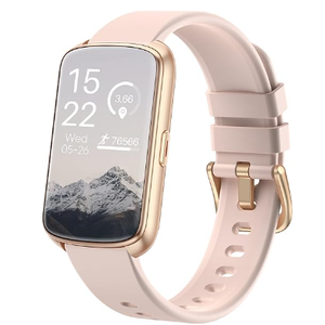Fitness Tracker, Smart Watch for Women Men with 24/7 Heart Rate/Blood Pressure/Blood Oxygen Monitor