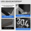 304 Stainless Steel Recessed Shower Niche 12" X 36" No Tile Needed