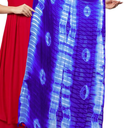 Chandrakala Chiffon Dupatta for Women, Shawl Scarf Wrap Chunni (D288-P)