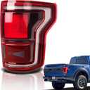 LED Tail Lights Compatible With Ford Raptor F150 2017 2018 2019 2020 Rear Brake Lamp Signal Assembly Taillights with Blind Spot HL3Z13404H Module Not Included (Right Passenger Side)