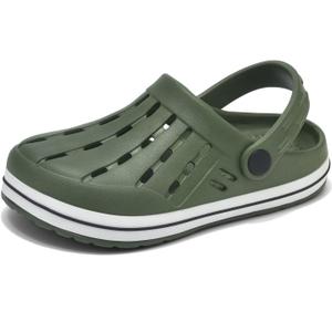 Kids Clogs Boys Girls Garden Clogs Pool Slip on Water Shoes, size 3