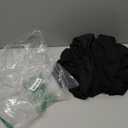 Black Fitted Oval Tablecloth with Elastic 48x72 Inch Outdoor Table Cover Spandex Stretchy Solid Color Fabric Dining Table Cloth for Party Wrinkle Free Non Slip