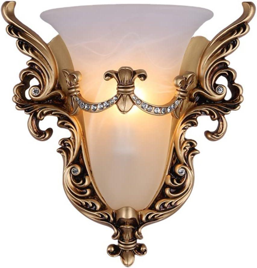 Unique Glass Wall Sconce Light Vintage Glass Wall Light Angel Wings Style Mid Century Modern Wall Light Frosted glassWall Sconce Gold Resin Light Fixture for Dining Room Hallway Bedroom