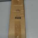Double Curtain Rod, 36 to 76 Inch White Decorative Double Rods