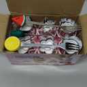 20Pcs Cookie Cutters & Biscuit Cutter Set - Multi-Shape Fruit/Vegetable Cutters for Kids Lunch Accessories, Food-Grade Stainless Steel Molds for Home Baking (PINK)