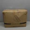 Niubya Dog Stairs for Small Dog and Cats,23H Non-Slip Bottom Pet Steps for High Beds and Couch,High-Density Foam Pet Stairs Navy,5 Steps