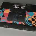 BOIFUN 17.5" Portable DVD Player with 15.6" Large HD Screen, 6 Hours Rechargeable Battery, Support USB/SD Card/Sync TV and Multiple Disc Formats, High Volume Speaker, Purple