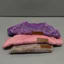 3 Pack Dog Sweaters for Small Dogs Girl Boy Winter Fleece Clothes Warm Soft Dog Sweatshirt Outfit for Dogs Cats Pet Apparel (S (Back: 11.8",Chest: 15.7", 5.5-10Ibs), Wine Red+Khaki)