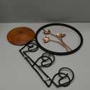 Standing Goblet Rack Hanging Cup 6 Hooks Glass Holder Decor Accessories Display Dining Tables Kitchens Bar Decor