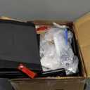 SONGMICS Dresser for Bedroom, Chest of Drawers, Steel, MDF, 4 Non-Woven Fabric Drawers, Storage Organizer Unit, Closet, Entryway, Ink Black and Ebony Black ULGS314B01S