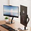 Vertical Portable Monitor Stand for 4-17.3 Inch Screen, Tablet Stand Holder for iPad,Kindle, VESA Mount Monitor Stands, Universal Expandable Display Base Height Adjustable Up to 15.5''