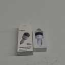 Starlink Mini Car Adapter 12V to 24V DC Step Up Converter with 60W Car Cigarette Lighter Adapter, Starlink Mini 12V Adapters Supports 16 AWG Official 30M, Ideal for RV, Boat, Trailer (White)