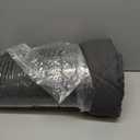 CozyLux Queen Comforter Set Dark Grey - Bed in a Bag Queen Size 7 Pieces, Luxury Soft Bed Set for All Seasons, Bedding Set with Comforter, Sheets, Pillowcases & Shams, Dark Gray, Queen