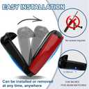 for Toyota RAV4 Corolla 2018-2022 Key Fob Cover with Keychain Premium ABS Key Shells with Camry C-HR Avalon Highlander Prius