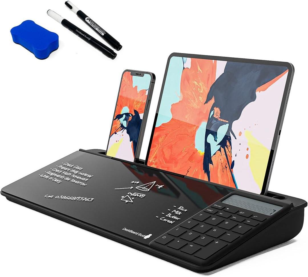 DeskBoard Buddy (Black with Calculator) (Black With Calculator)