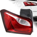 Tail Light Assembly Halogen Type Compatible with Chevy Equinox 2018 2019 2020 Left Driver Side Taillight Outer Replace 84769835