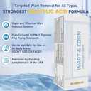 3 x NewX Fast Action Wart Gel Maximum Strength - Wart with Salicylic Acid - Fast-Acting Wart Freeze Off Designed for Warts, Plantar Wart, Genital Wart, Common Wart, Flat Wart, Corn, Callus-G-03