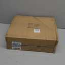 Danya B Metal Pillar Candle Sconces with Glass Inserts - A Wrought Iron Rectangle Wall Accent (Set of 2), Black