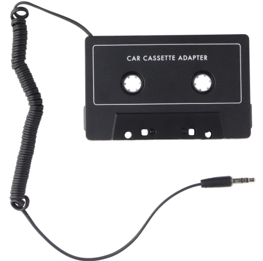 ZGEAR Audio Cassette Adapter for 3.5mm Audio with 3-Ft Cord